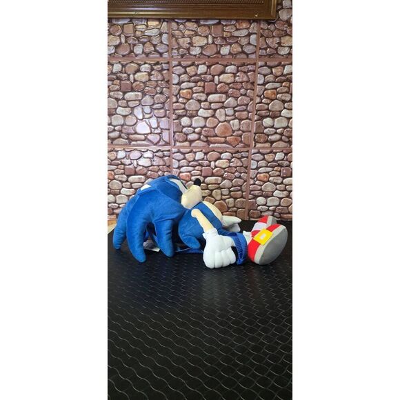 Sonic the Hedgehog Plush Backpack 18" Figure Stuffed Doll Jumbo Sega New #A95 - Picture 2 of 4
